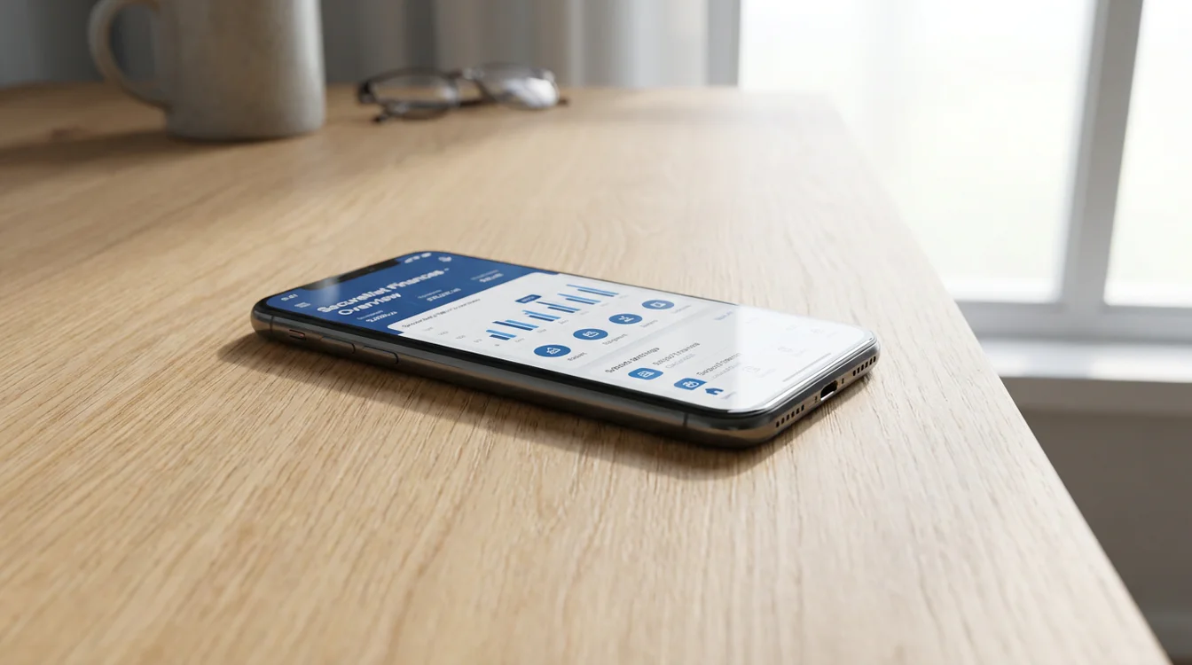 Smartphone mostrando aplicativo oficial de loterias